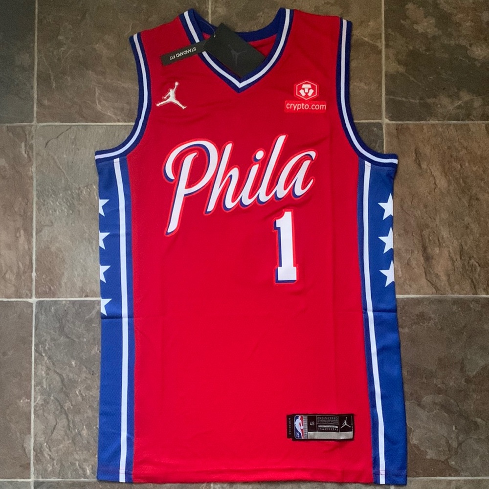 NBA Jordan Brand Philadelphia 76ers James Harden Jersey